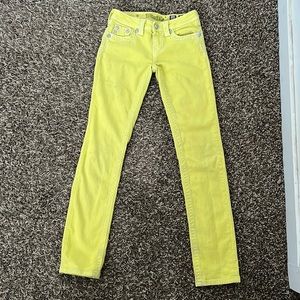 3/$10 🌷Miss Me girls Yellow Jeans 💛
